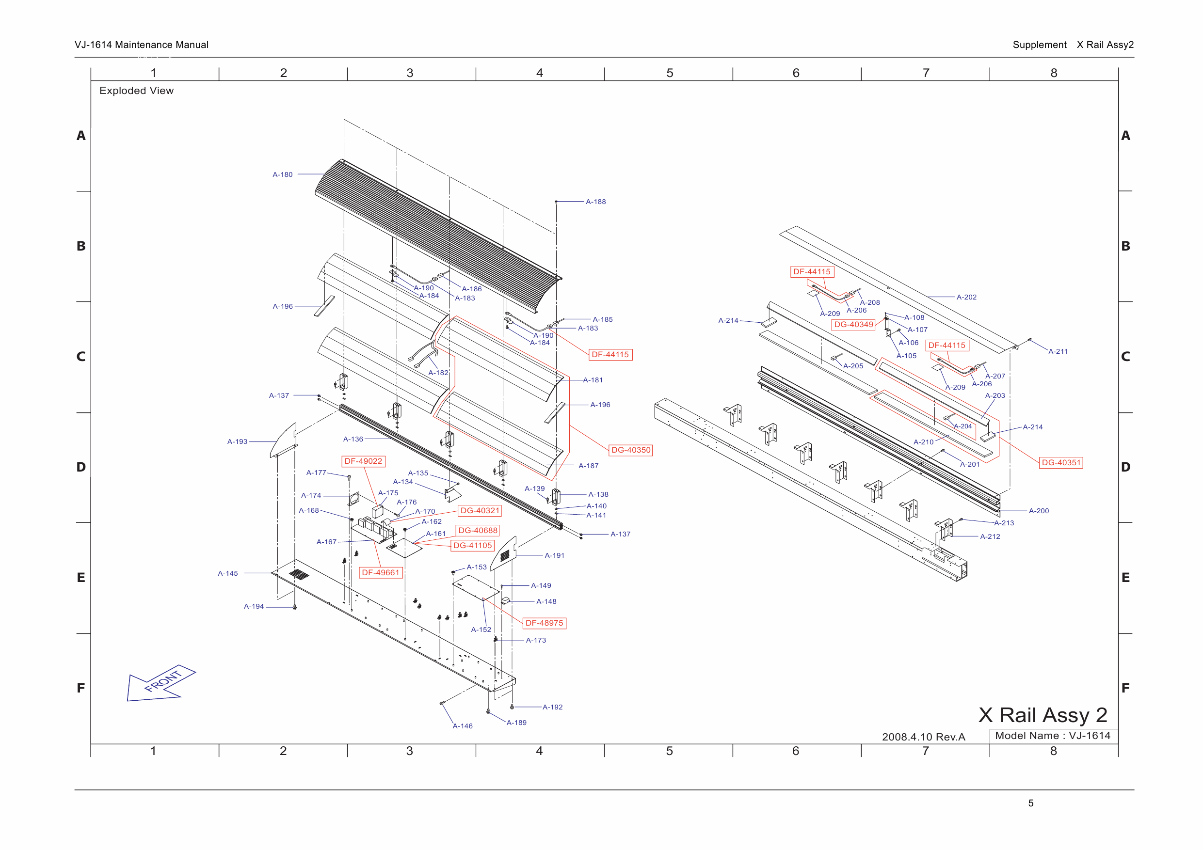 MUTOH ValueJet VJ 1614 Parts Manual-2